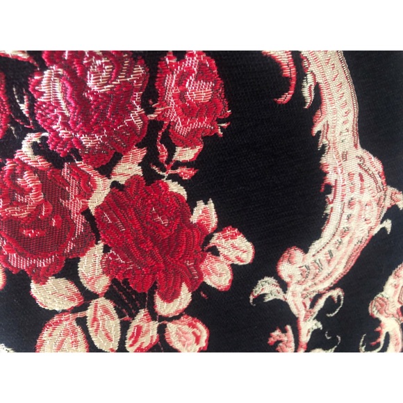 Forever 21/Rose Print Print Mini Skirt/Size Small - Picture 4 of 4